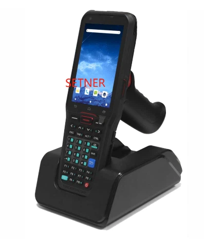 Android 4 '' krepak industrijski PDA z UHF RFID čitalnik črtne kode